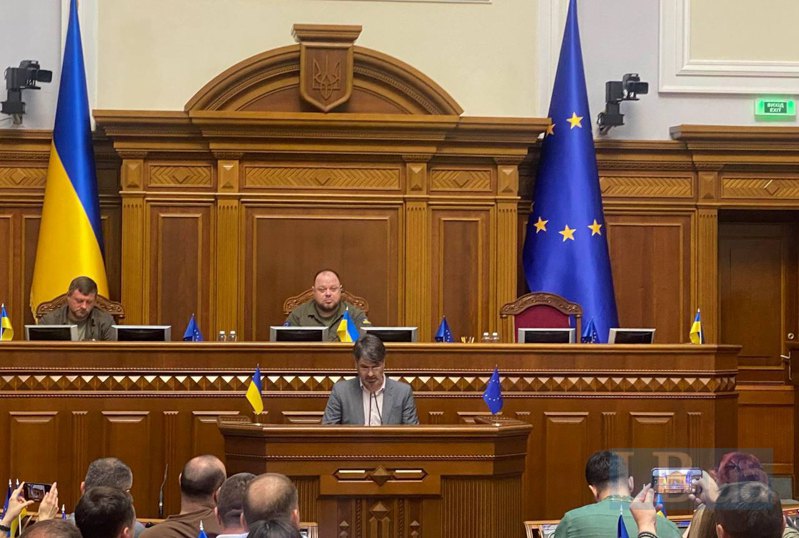 Виступ у Верховній Раді перед обранням членом Вищої ради правосуддя